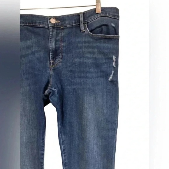 Frame Le Garcon Raw Hem Crop Boyfriend Jeans - Picture 5 of 11